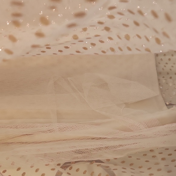 Tulle lace shimmery skirt, NWT - Picture 3 of 4